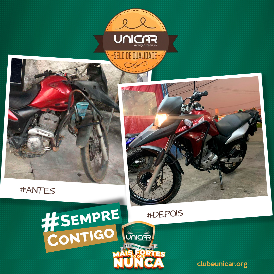 ANTES E DEPOIS - moto 2